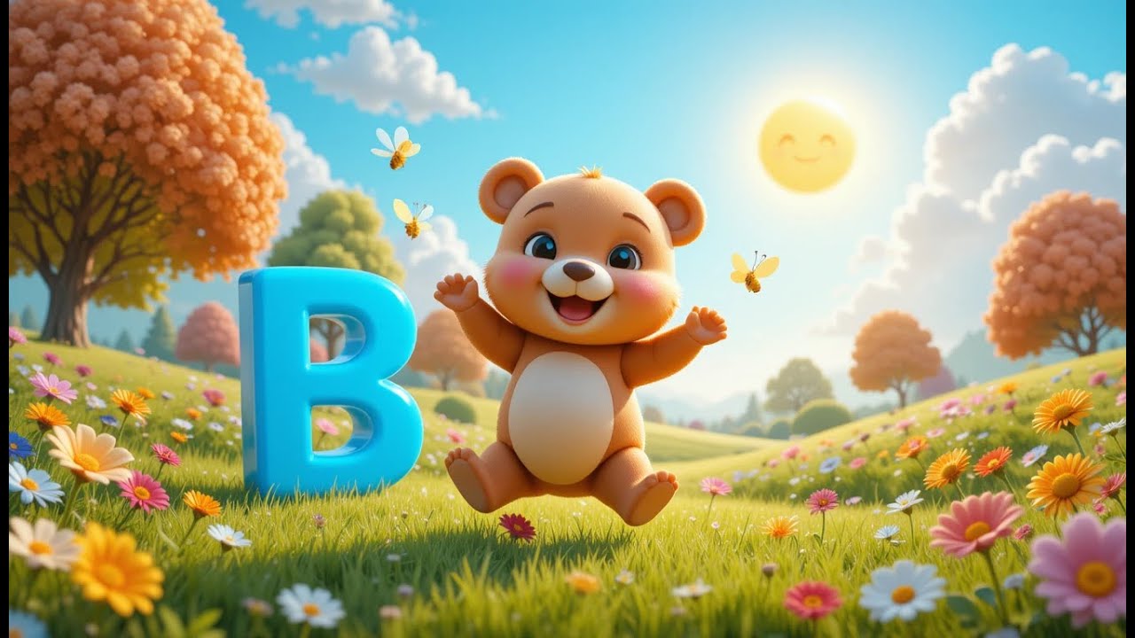 B is for Bear | ABC Phonics Song & Fun Learning for Kids - YouTube
