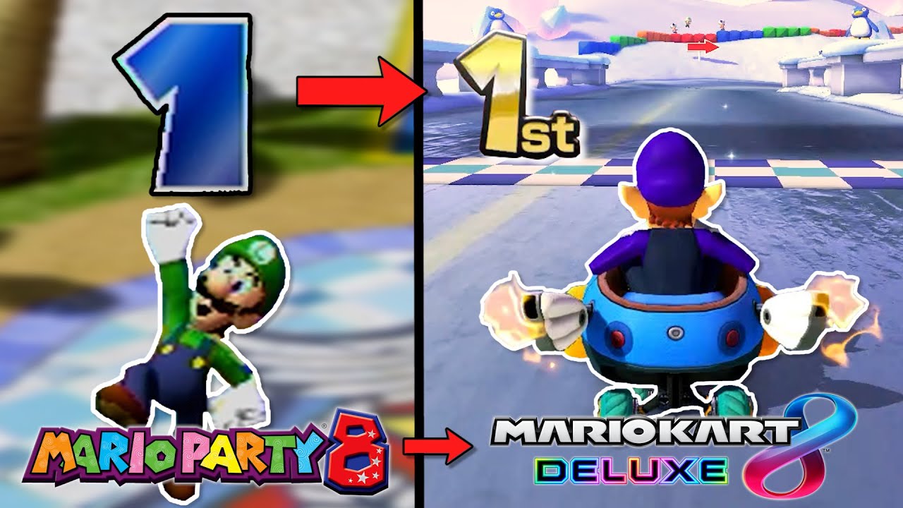 Mario Party 8 Rolls Determine My Goal Placement in Mario Kart 8 YouTube