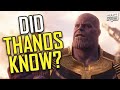 Did THANOS Know About [SPOILER] In Marvel's Eternals?