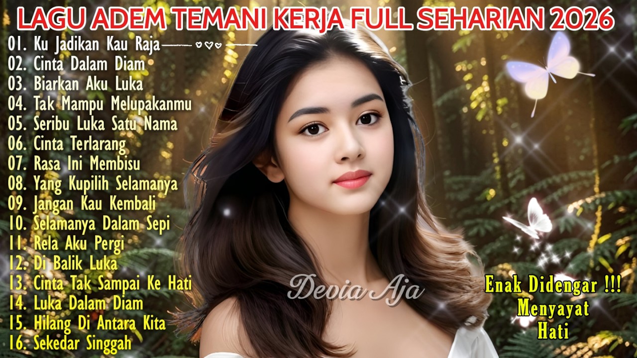 LAGU SANTAI KERJA PAGI FULL ALBUM TERBARU 2026 | MUSIK TENANG & MELLOW BUAT FOKUS KERJA