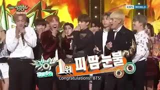 [161028] BTS got his 6th Win with Blood Sweat & Tears