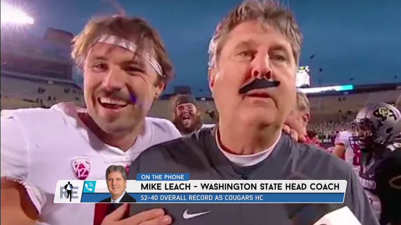 How WSU HC Mike Leach Stole Gardner Minshew Away from NIck Saban | The Rich  Eisen Show | 9/20/19 - YouTube