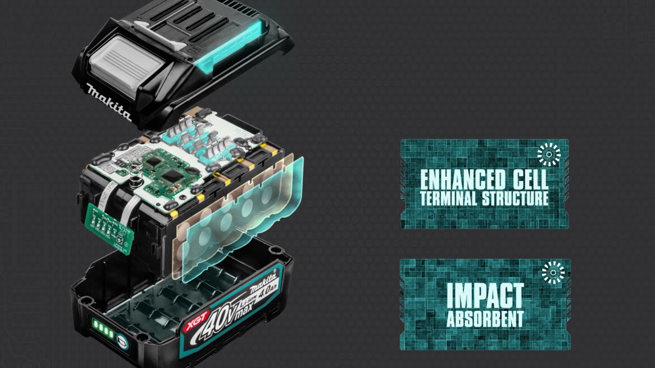 Makita 40V max XGT Lithium-Ion 2.5 Ah Battery - BL4025