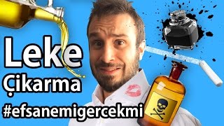 İlgi̇nç Leke Çikarma Teki̇nkleri̇ Çekmi