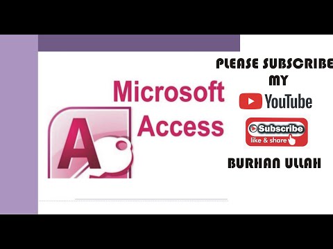 Video: Ինչպես ստեղծել հարցում Ms Access- ում