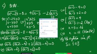 Giải phương trình chứa căn bằng phương pháp nhóm - Toán 9