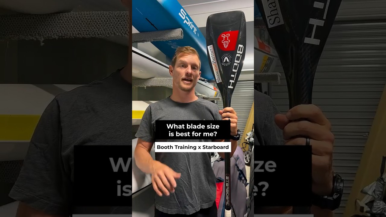 Choose the Right SUP Paddle Blade Size | Tips by Michael Booth x Starboard