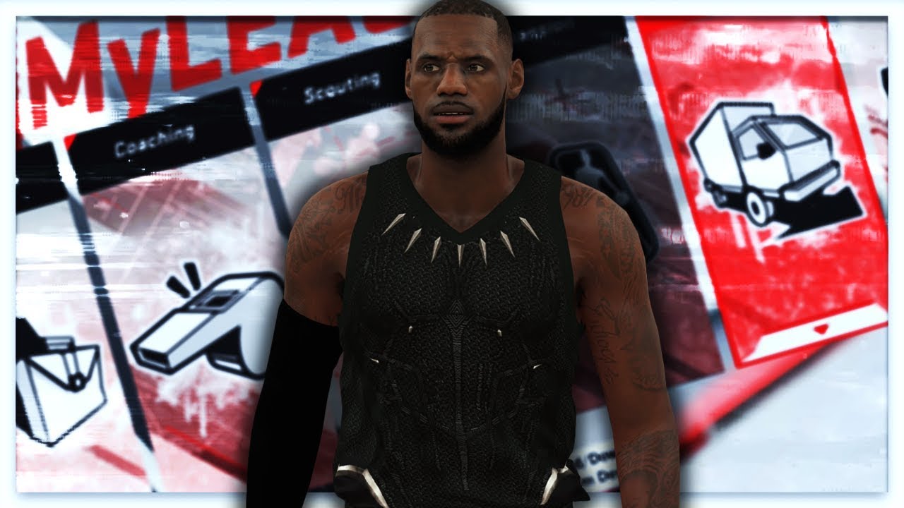 NBA 2K18 - Black Panther Jersey 
