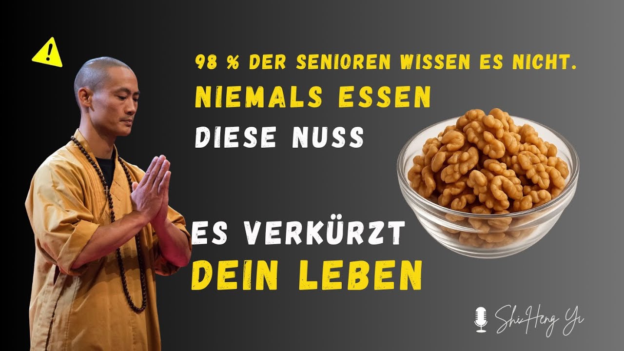 Über 60? 4 Nüsse, die Sie UNBEDINGT essen und 4, die Sie NIEMALS anfassen sollten!
