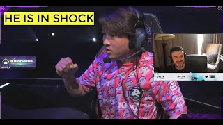 PRX CGRS look shocked on His Insane Clutch Sen Tarik React