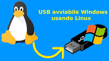 Come Creare una USB Avviabile di Windows con Linux