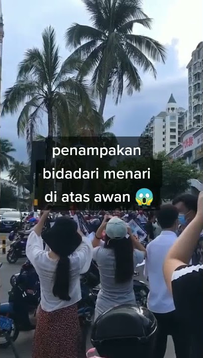 Viral Penampakan Bidadari Menari Di Atas Awan Gegerkan Warga #shorts #viral #Fenomena