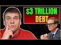 Canadian household debt reaching 3 trillion dollars