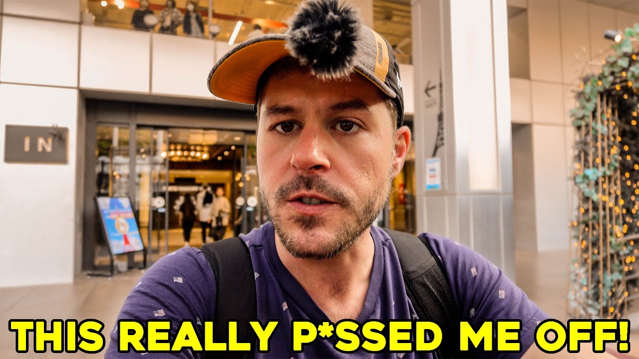 This REALLY P*SSED ME OFF! But I won't let it ruin my day in Tokyo
