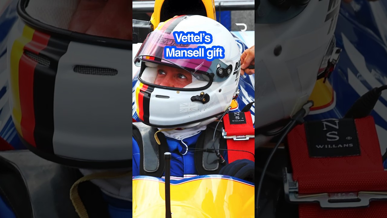 👀 Get Mansell’s birthday gift to Vettel