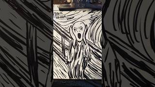 Speed Draw Inktober 2026 Panic #art #illustration #inktober