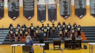 WMHS Chorus performs Walk in Jerusalem, by Rollo Dillworth at Music in the Parks 2026