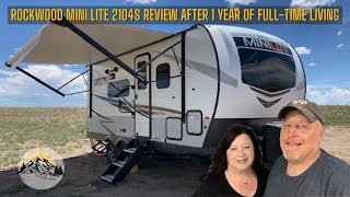 ROCKWOOD MINI LITE 2104S REVIEW