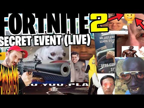 Fortnite 2 Secret Live Event Roblox Minecraft Rlcraft Familyguy Funny Moments Lol Dankmemes Fun - roblox fortnite live