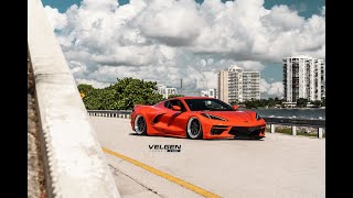 BAGGED CORVETTE C8  | VELGEN FORGED SL-SERIES