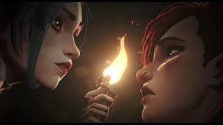 Arcane | Jinx / Vi | Way Down We Go [AMV]