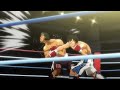 【はじめの一歩 新シリーズ】宮田はアーニーのブラッディパスに反撃を阻まれ、第2ラウンドで2度目のダウンを喫した。