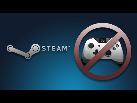 How to hide/disable an Xbox controller within Steam for Mass Effect mod troubleshooting.