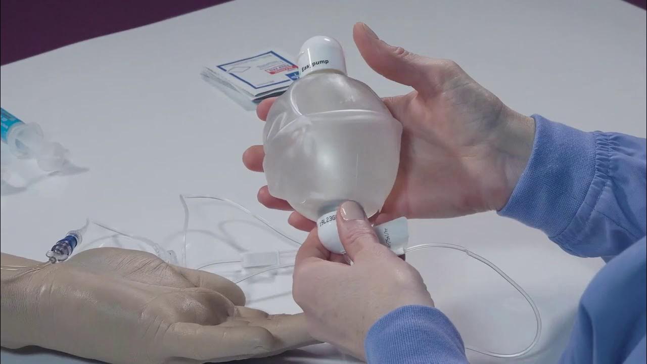Administering Medication via Elastomeric Easy Pump at Home YouTube