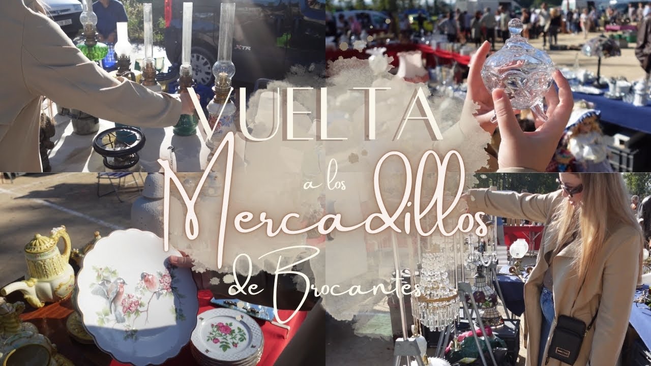 VOLVEMOS a los MERCADILLOS de BROCANTES 🤩🤩 | HAUL compritas 💕