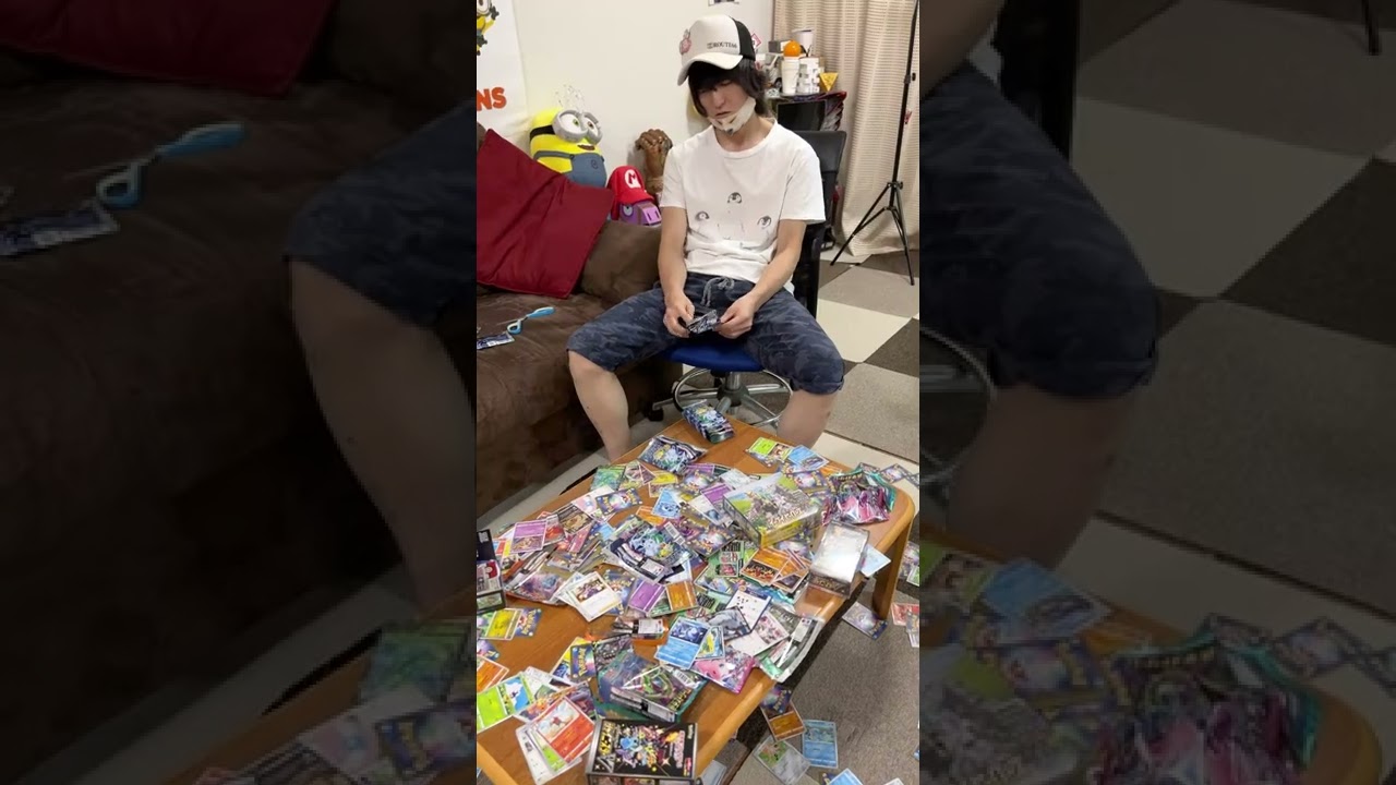 ポケモンカード中毒者の末路。【ポケカ】　#shorts