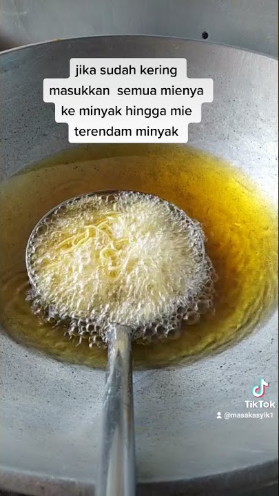 tips goreng mie untuk Tami capjay