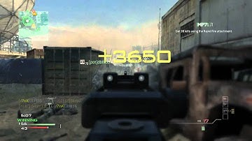 Airdrop Trap Triple Kill MW3 Game Clip