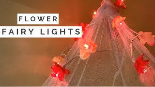 DIY FAIRY LIGHTS | $2 Flower Lights Tu Bishvat Project Collab 2019