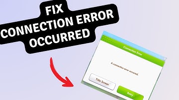 Fix A Connection Error Occurred in Umamusume Pretty Derby