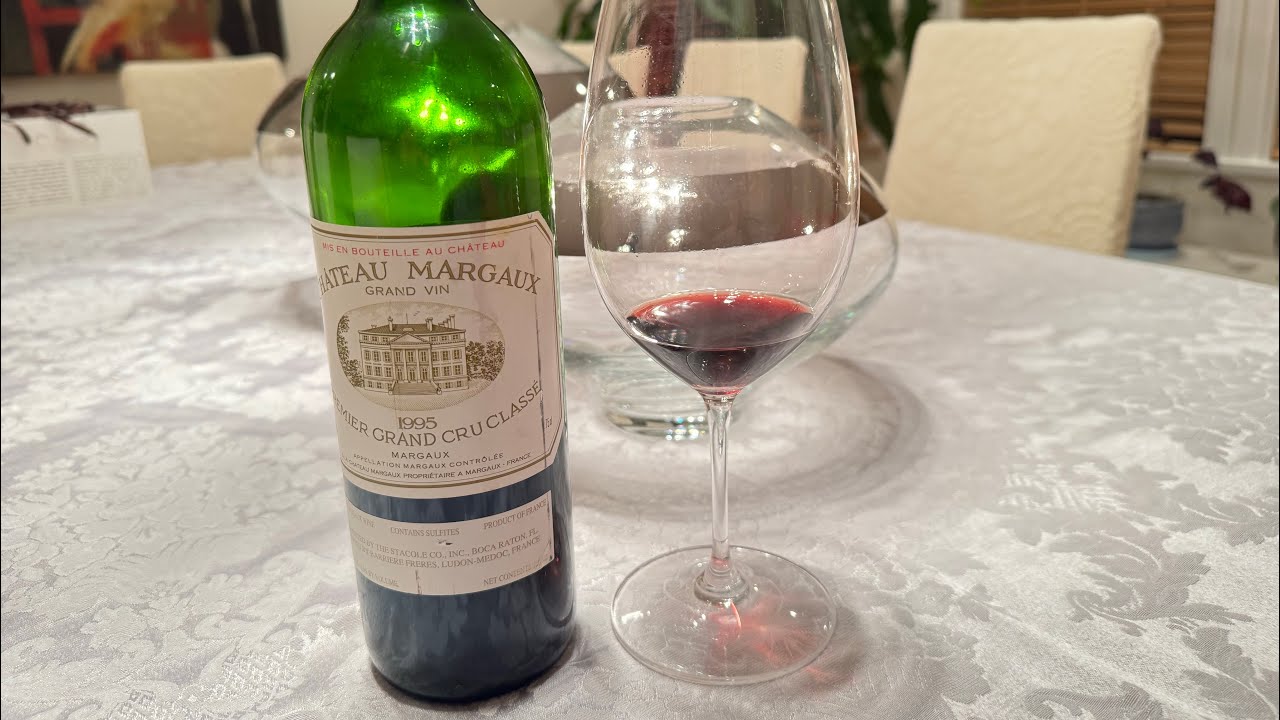 Chateau Margaux 1995 Bordeaux Trophy Wine Review (1st Growth