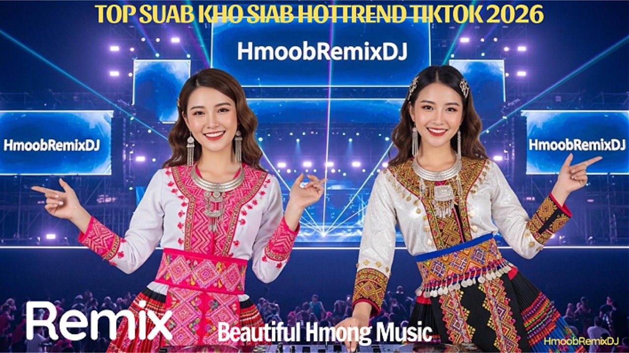 TOP Hmong Remix Nonstop 2026 – Cov Nkauj Kho Siab Zoo Noog Tshaj !  HmoobRemixDJ