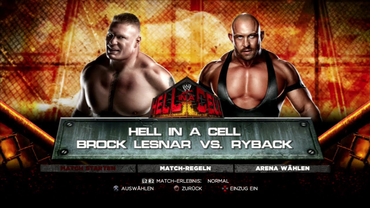 Brock Lesnar vs. Ryback - Hell in a Cell