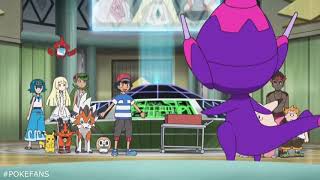 Ash Catch Poipole Pokemon Sunmoon