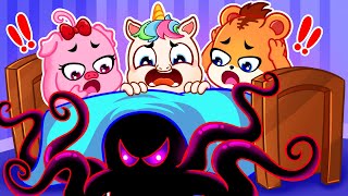 Scary Monster Under The Bed Song - Brave Little Friends + More Kids Songs & Nursery Rhymes By Zozo