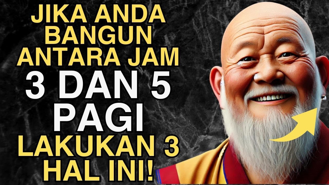 Jika Anda bangun antara jam 3 dan 5 pagi, LAKUKAN 3 HAL INI!