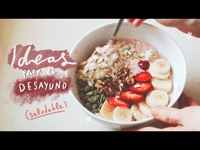 Smoothie bowl con fresas para el desayuno - Lecuiners