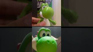 Film Super Mario Galaxy | Mario i Luigi spotykają Yoshiego. Ale to parodia zabawek.