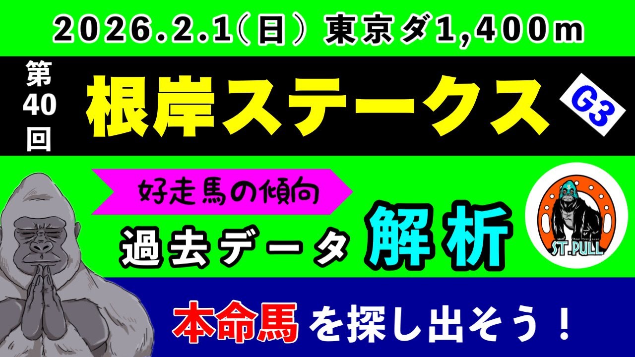 【根岸ステークス2026】過去データ9項目解析!!(競馬予想)