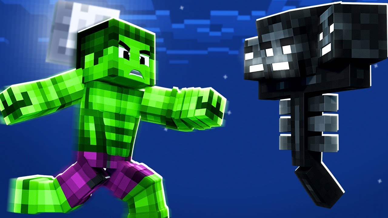 HULK IS SOOOO OVERPOWERED | MINECRAFT - YouTube