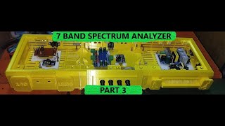 Part 3 CREALITY ENDER 3! 7 BAND SPECTRUM ANALYZER! FUSION 360! 3D PRINTER! CNC ROUTER! PCB ENGRAVE!