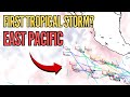 The Eastern Pacific hurricane season begins. When will the first tropical storm form?