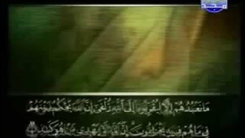 سورة الزمر كاملة الشيخ القارئ علي الحذيفي