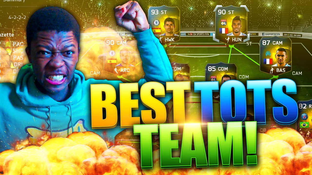 THE BEST FULL TOTS TEAM EVER  - FIFA 15 SQUAD BUILDER