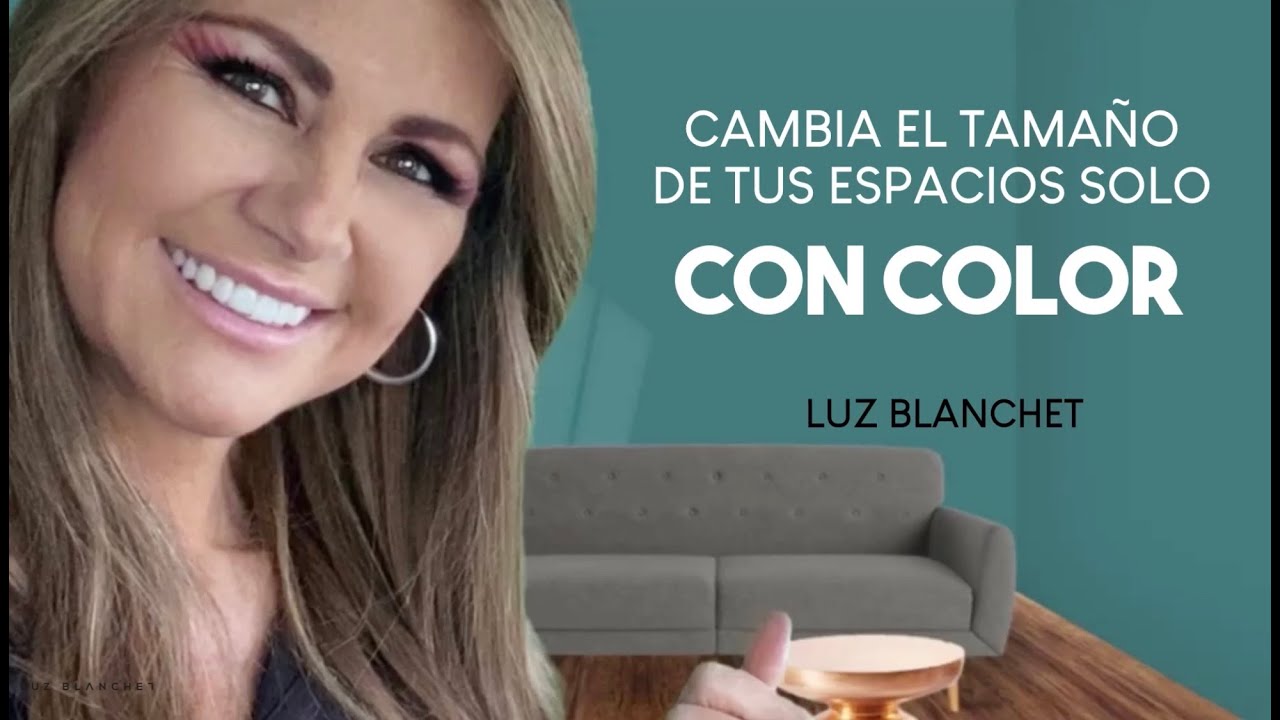 CAMBIA EL TAMAÑO DE TUS ESPACIOS SOLO CON COLOR / LUZ BLANCHET