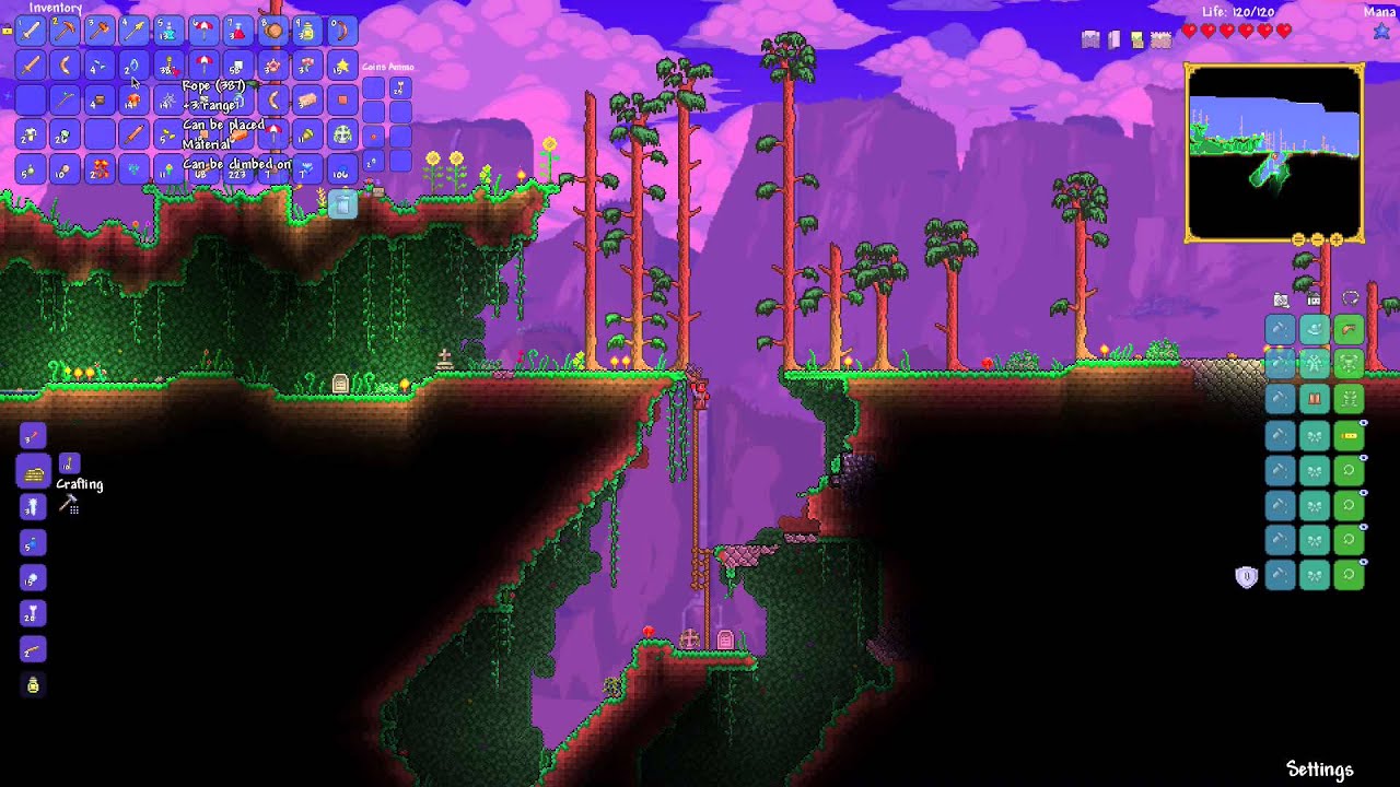 Terraria 1.3 play through episode one on a horse... YouTube